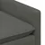 vidaXL Kavč Temno siva 156 x 81 x 87,5 cm Blago