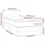 Vidaxl Box spring postelja z vzmetnico LED temno modra 90x200 cm žamet