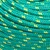 vidaXL Večnamenska uporabna vrv 6 mm 50 m Zelena PP