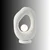 Opviq Stona lampa Vasli-Nua, 50 cm, Bela