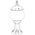 Lessentiel Maison Spoljna zidna lampa BSU-68187-BSY-M5-KOP, 50 cm, IP65, E27, 40W, Crna