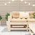 Vrtna sofa s naslonom za ruke 69x62x70,5 cm od masivne borovine