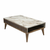 HANAH HOME Milan Walnut White Marble 2
