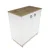 Hanah Home Konzola Nüanse, 72x83,1x42 cm, Bela-hrast