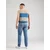 LEVIS  Kavbojke 511 SLIM moder denim