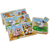 Drvene puzzle farma Picture Cube Farm Eichhorn 9 kockica s 6 motiva životinja od 24 mjes