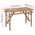 Sklopivi vrtni stol 115 x 50 x 75 cm od bambusa