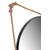 Okroglo ogledalo z vrvjo 60 cm MSJ-60B