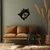 Wallity Zidna dekoracija its Love, 54x54 cm, 1.5 mm, Crna