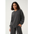 Kaffe Bluza Olga temno siva