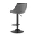 ModernHome ModernHome Barska stolica Kast grey velvet