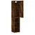 Visoka komoda dimljeni hrast 34,5x34x180cm konstruiranog drva