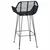 Barski stolac 2 pcs 55 x 52 x 92 cm Ratan i čelik