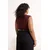 Trendyol Curve Ženska bluza Tbbss26Af00051, Braon