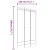 Greatstore Paravan 3-delni bel 120x200 cm blago