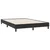 vidaXL Box spring postelja brez vzmetnico črna 140x220 cm žamet