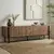 HANAH HOME TV Polica Nexus Kafkas Hrast Black