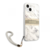 Maska Guess Marble Strap za iPhone 13 (6.1) siva.
