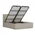 HANAH HOME Bračni krevet Kale 160 x 200 Stone