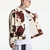 Jakna Obey Workshop Jacket Cow Print M