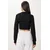 Happiness Istanbul Ženska bluza Mt00153, Crna