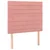 Box spring krevet s madracem ružičasti 80 x 200 cm baršunasti