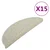 vidaXL Samolepilne preproge za stopnice sisal 15 kosov 56x20 cm sive