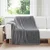 Vidaxl Odeja Temno siva 200 x 150 cm Flis