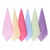 Zhuyibai Set peškira, 25x25cm, 6 komada, Višebojne