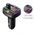 Bluetooth FM RGB Transmiter C15 3.1A+Type C crni