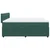Vidaxl Box spring postelja z vzmetnico temno zelena 180x200 cm žamet