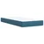 Vidaxl Box spring postelja z vzmetnico modra 90x190 cm žamet