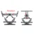 GEMBIRD WM-80STR-01 rotate/tilt VESA max. 60x40cm 40-80 max.50kg nosač za monitor