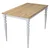 Hanah Home Trpezarijski sto 120x73,8x70cm Orah