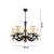 OPVIQ Luster Fiona Coral Wood Black White Cream