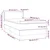 Vidaxl Box spring postelja z vzmetnico temno zelena 80x200 cm žamet
