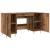 Stol s policom Staro drvo 140 x 50 x 75 cm Konstruirano drvo