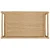 Vidaxl Vrtna klubska mizica 100x55x33 cm bambus