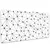 Decormat Namizna podloga Dot triangles 90x45 cm