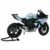 LEAN TOYS kovinski športni motocikel, luči, zvoki, srebrn, 1:12
