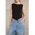 Trendyol Milla Ženska bluza, Crna