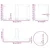 Noge za klub stolić T-oblika 2 kom Crne 50x25x(30-31) cm Čelik