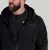 STRIX Zip Hoodie Washed Black