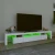 TV ormarić s LED svjetlima bijeli 230x36,5x40 cm