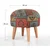 Atelier del Sofa Tabure Rugrev, 45x45x45cm, Šareni