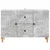 TV ormar Betonska siva 89 x 34,5 x 60 cm Konstruirano drvo