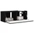 TV zidni ormar Zidne Crna 78,5 x 31 x 29,5 cm Konstruirano drvo