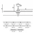 FARO 33805-1TW-LED prigušiva ventilator HEYWOOD sa LED/10W/230V 2700/3000/4000K + daljinski upravljač