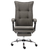 Uredska stolica od tkanine siva