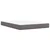 Box spring postelja z vzmetnico siva 140x200 cm umetno usnje